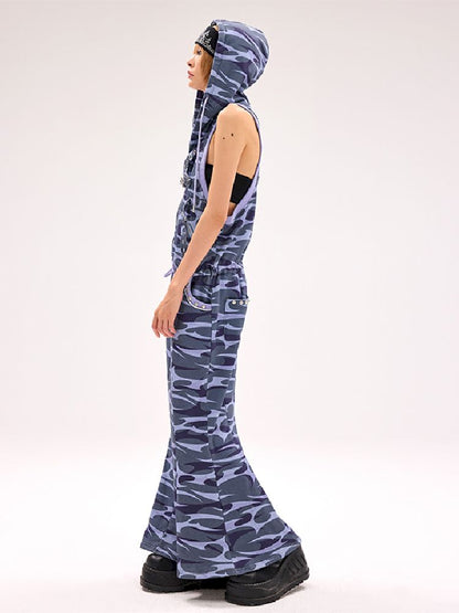 Totem Camouflage Squid Fishtail Dress【s0000012177】