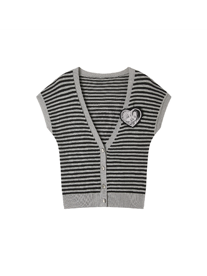 Old-Fashioned Woolen Knit Vest【s0000017901】