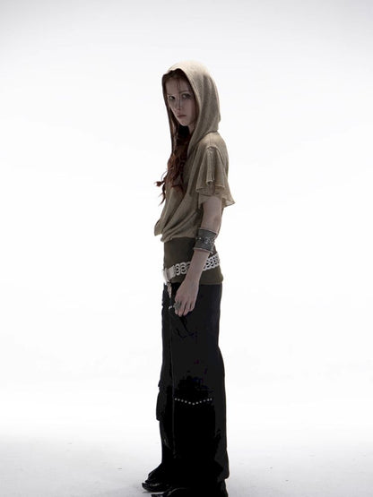 Batwing Sleeve Short-Sleeved T-Shirt【s0000012706】