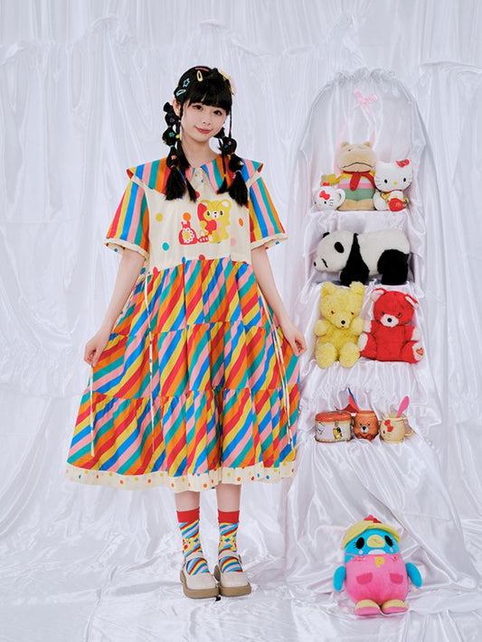 RAINBOW DIARY Dress [S0000009097]