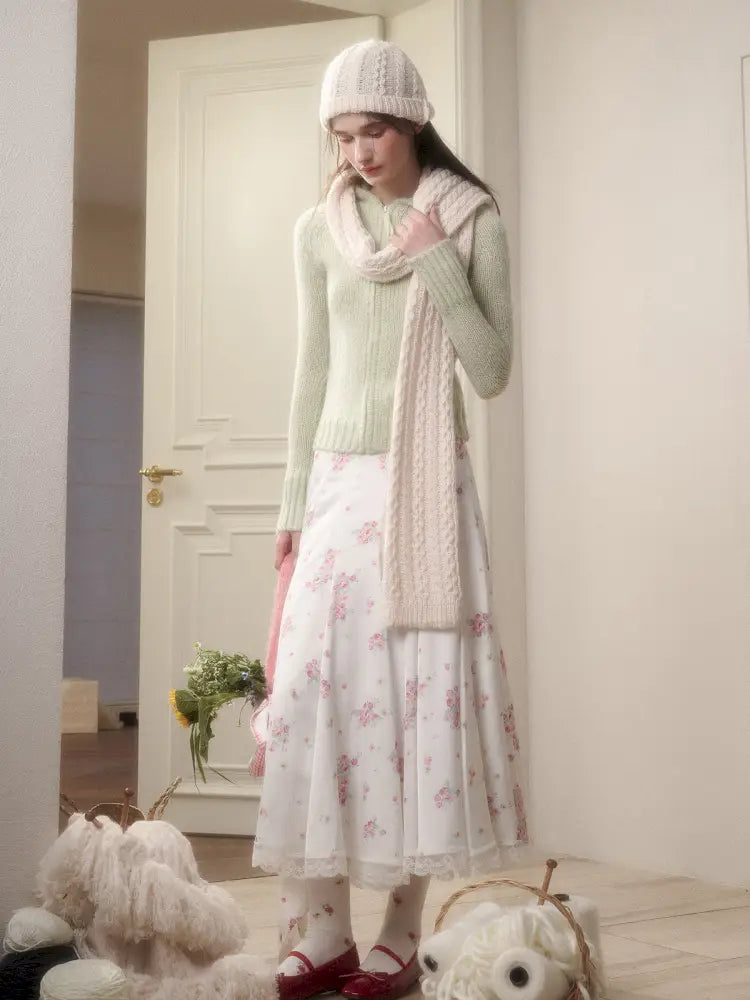 Elegant and Luxurious Long Skirt【s0000014326】