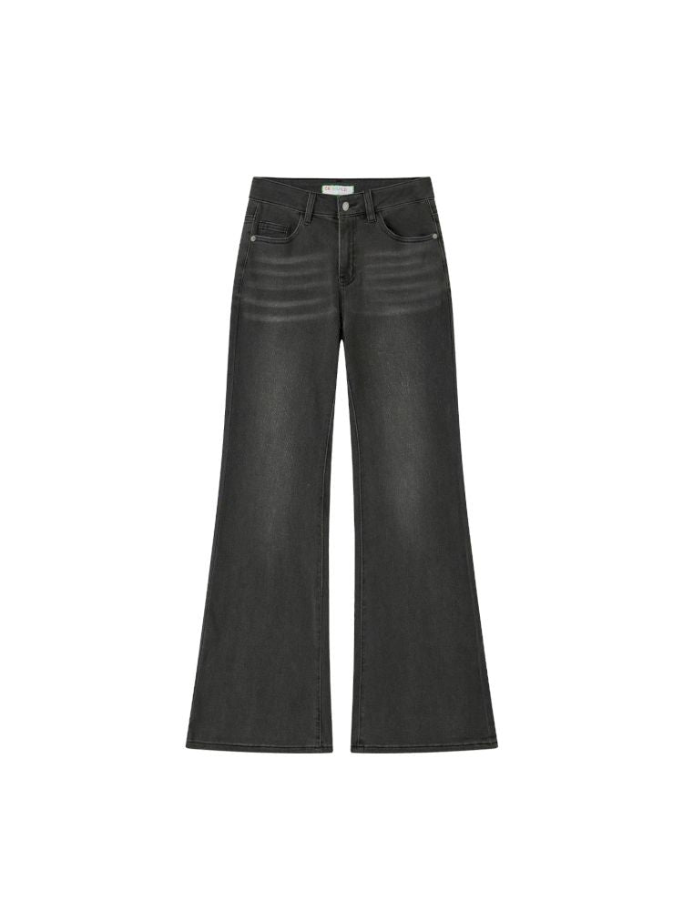 Slim micro flare pants【s0000012275】