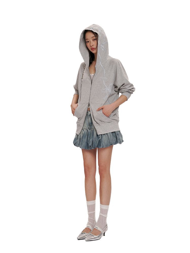 Loose Hooded Sweatshirt【s0000012492】