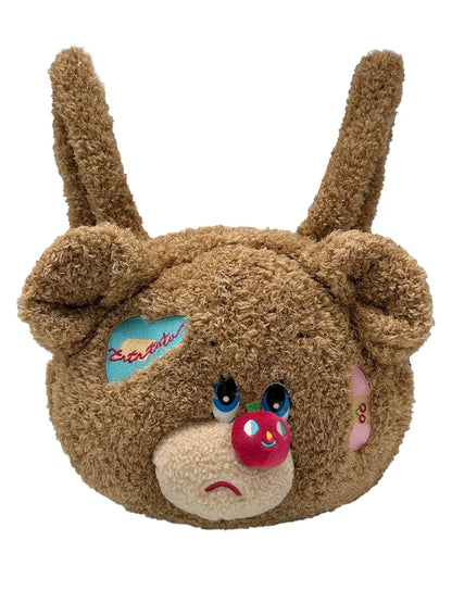 Apple Shaped Plush Backpack【s0000014152】