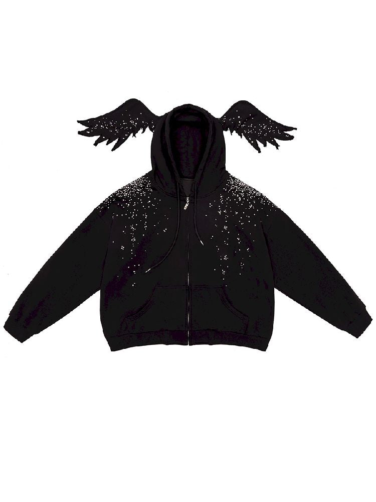 Black Angel Sweatshirt【s0000011792】