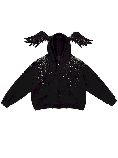 Black Angel Sweatshirt【s0000011792】