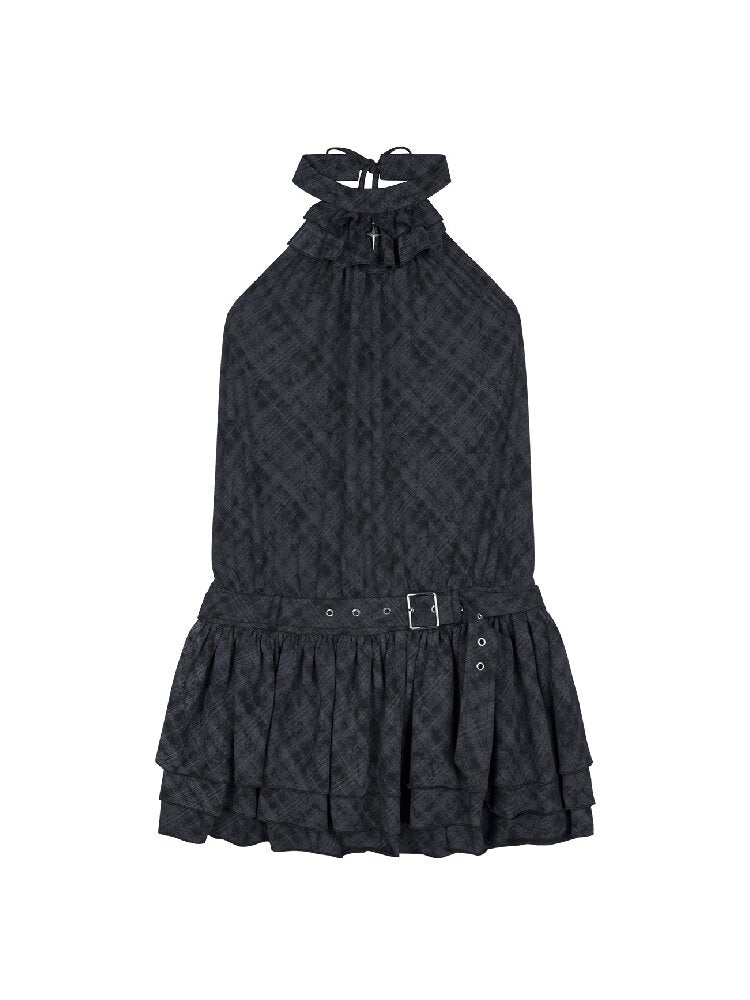 Old Fashioned Sweetheart Halter Dress【s0000017286】