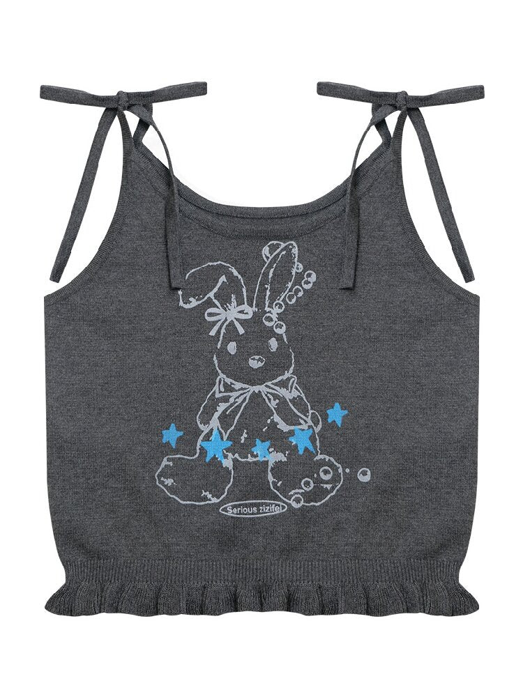 Summer Playful Rabbit Camisole【s0000017161】