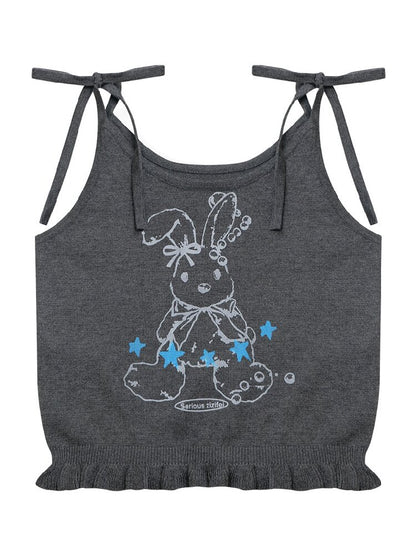 Summer Playful Rabbit Camisole【s0000017161】