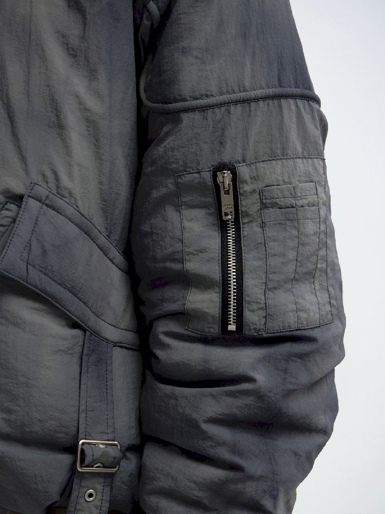 Airplane Button Short Cotton Jacket【s0000011347】