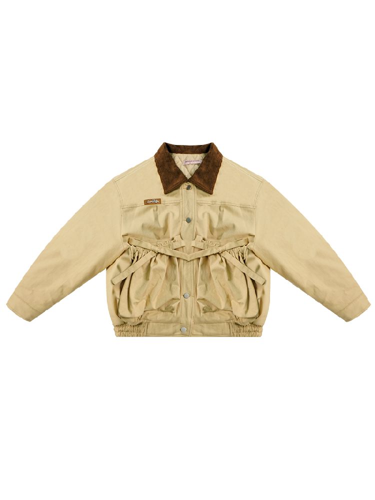 Corduroy Sandwich Cotton Barnstormer Jacket【s0000011512】