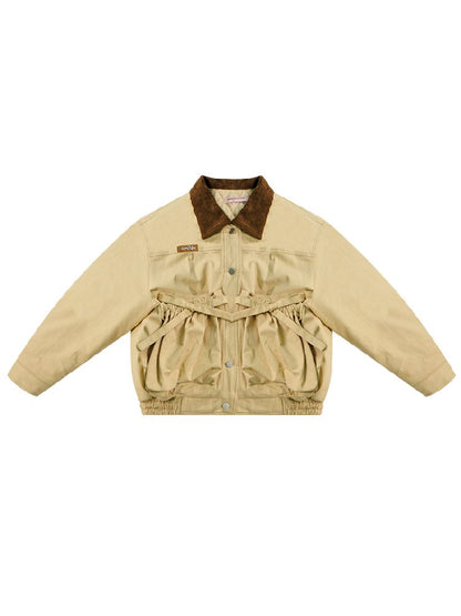 Corduroy Sandwich Cotton Barnstormer Jacket【s0000011512】