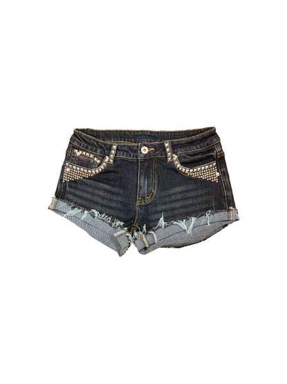 Rolled Edge Destructive Jeans【s0000018308】