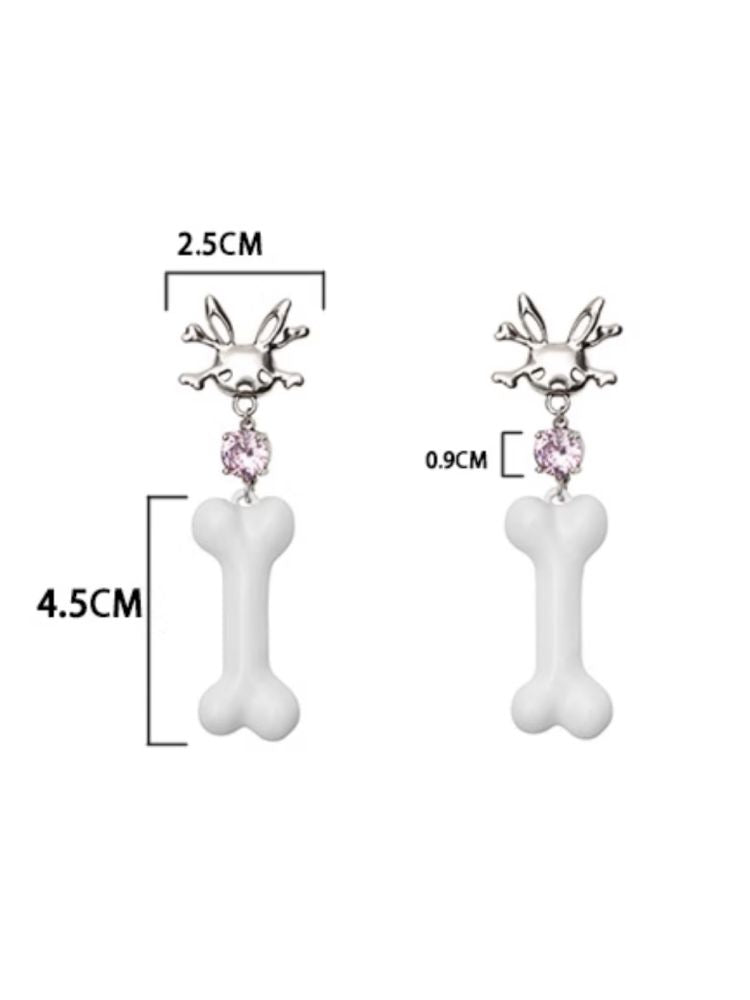 Bone Earrings【s0000012594】