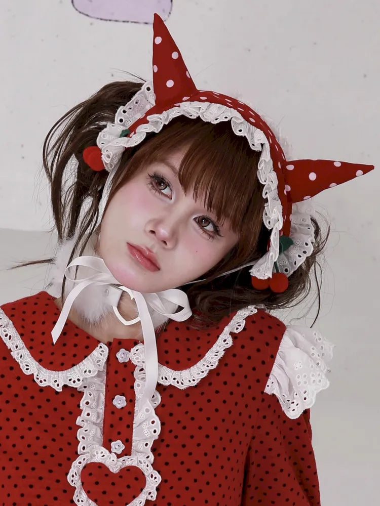 Retro Cute Devil Headband【s0000014107】