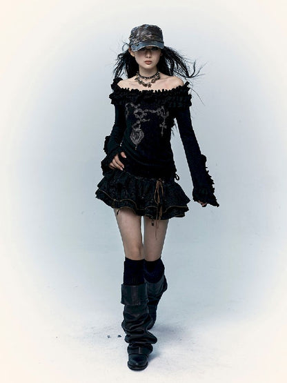 Cake Puff A-Line Skirt【s0000011437】