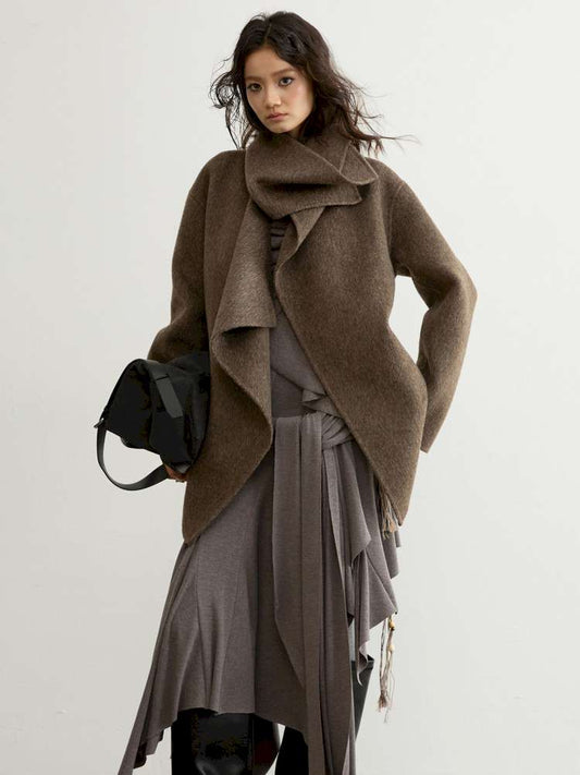 Handmade Reversible Wool Coat【s0000015186】