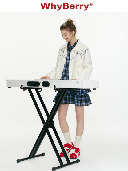 Leaping Track Embroidered Jacket【s0000015671】