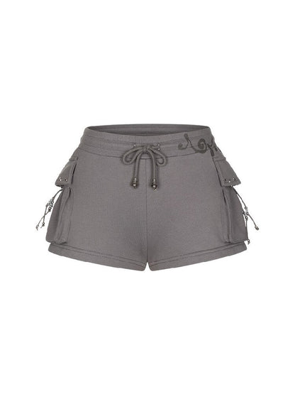 Slimming Grey Notes Athleisure Pants【s0000016402】