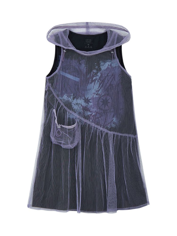 Loose hooded casual dress【s0000012276】