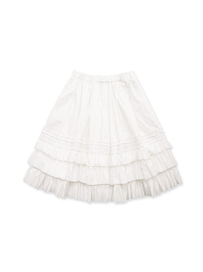 Heavy Works Layered Lace Skirt【s0000016092】