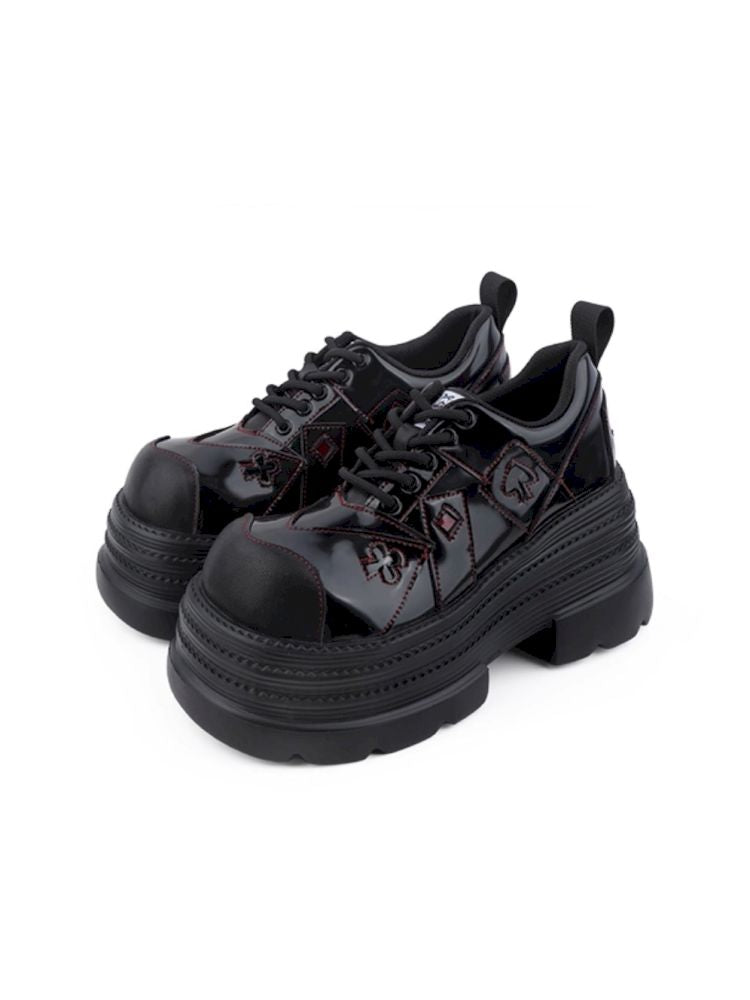 Punk thick bottom muffin shoes【s0000013712】