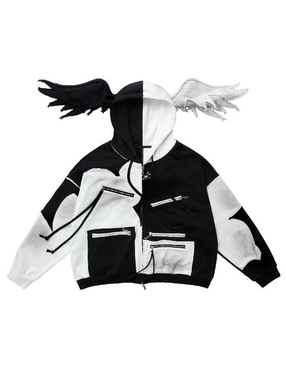 Color Block Zipper Sweatshirt【s0000019139】