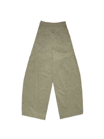 Stars Old Illustration Wide Leg Pants【s0000012202】