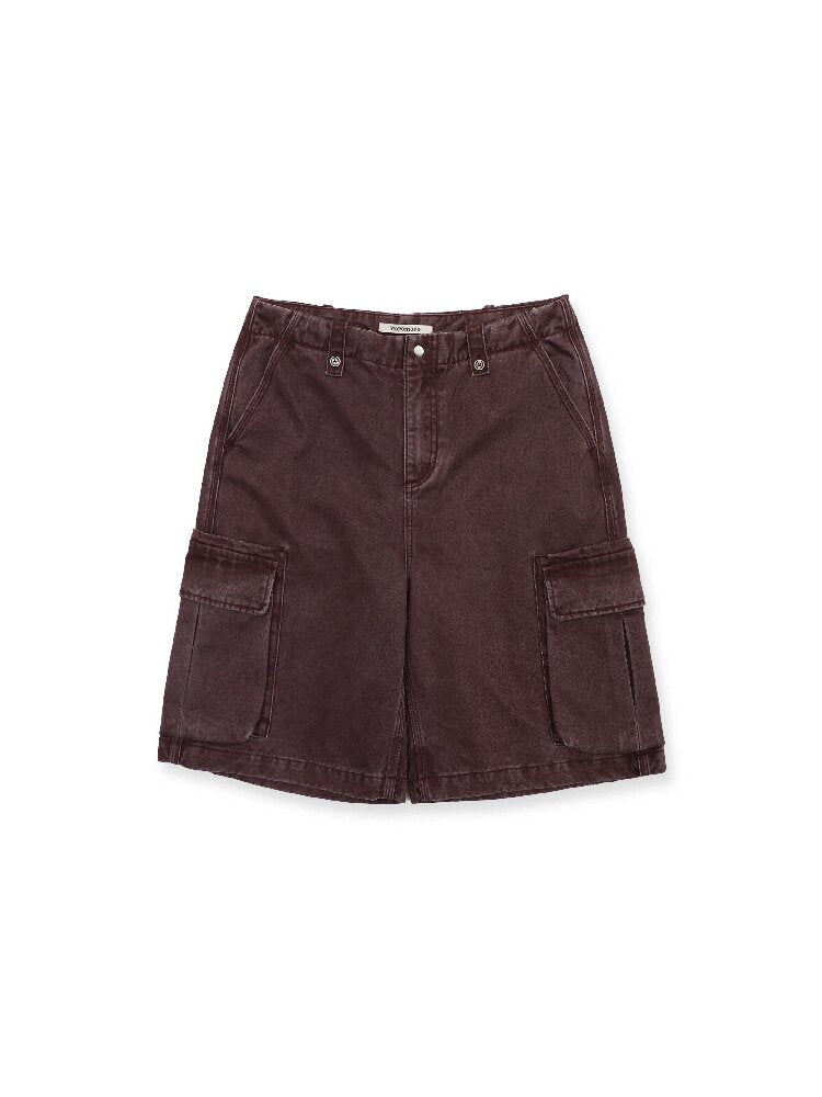 Vintage Distressed Utility Pants【s0000017435】