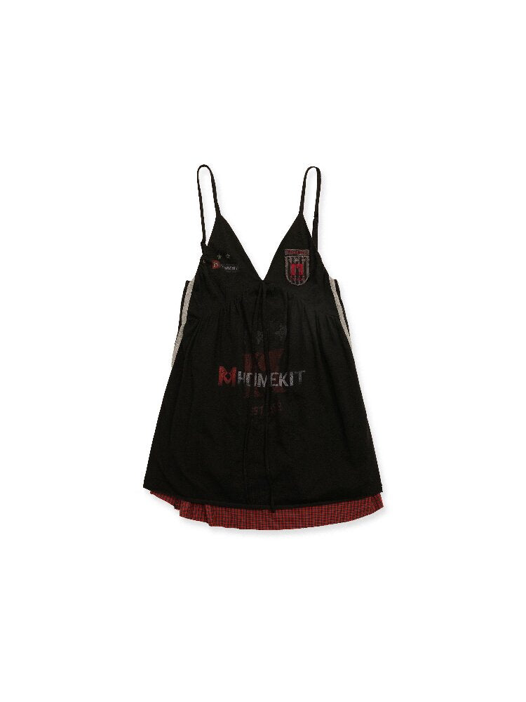 Layered Double College Style Dress【s0000016433】