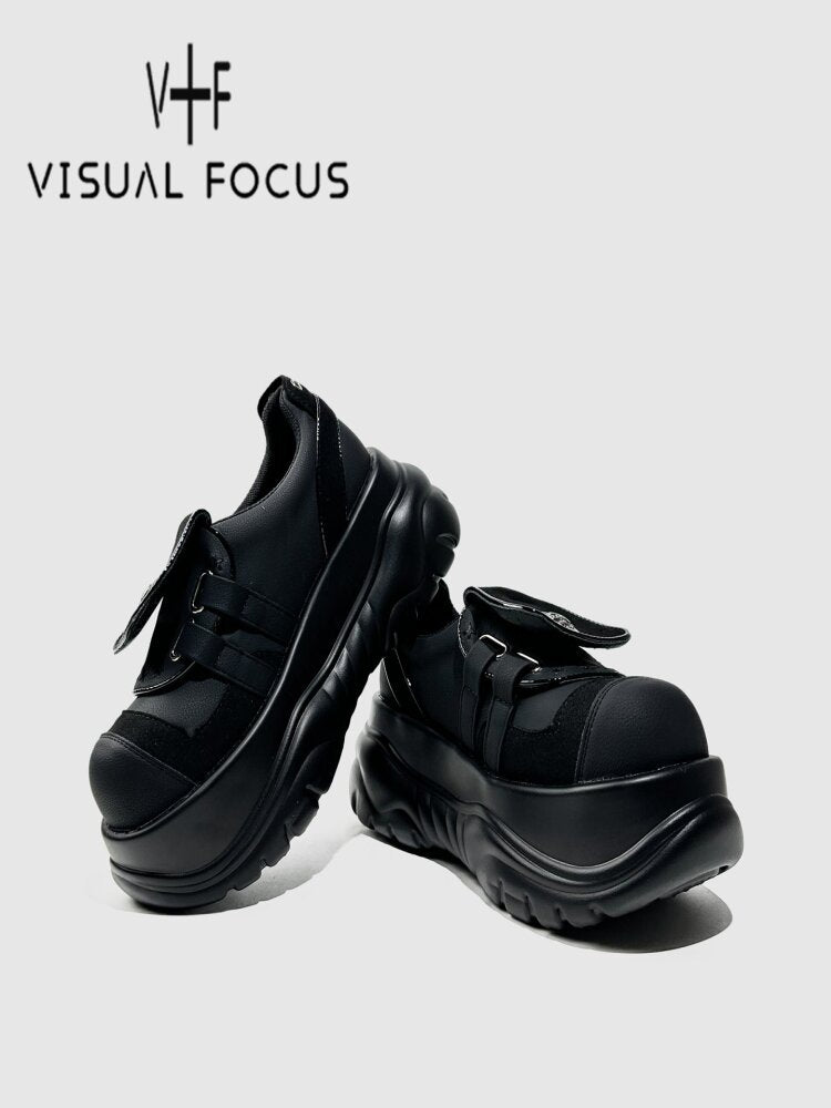 Platform Muffin Casual Leather Shoes【s0000015710】