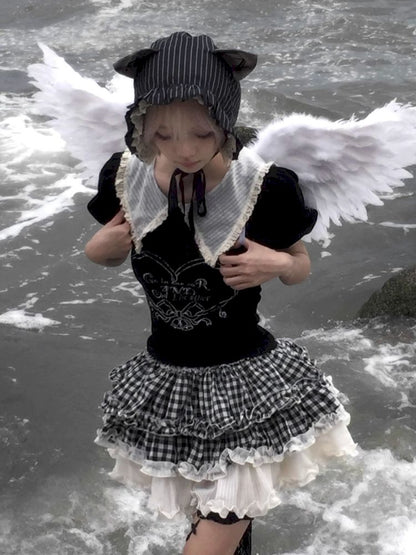 “Left Ear In Right Ear Out” Sleeping Hat【s0000012439】