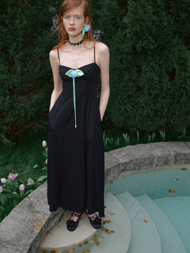 Herringbone Rose Corset Sundress【s0000016928】