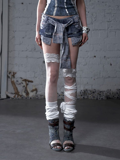 Slim-Fit Low-Waist Hot Girl Hot Pants【s0000012777】