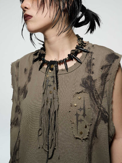 Wasteland Vintage Detachable Necklace【s0000018850】