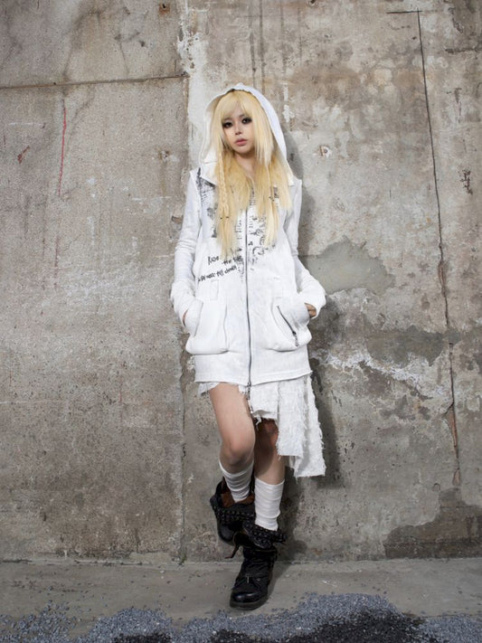 Hooded Long Sleeve Sweatshirt【s0000007586】