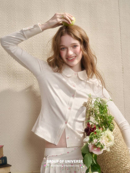 Tulip Satin Polka Dot Easy Suit【s0000015624】