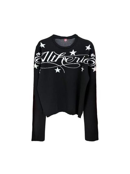 Jacquard Merino Wool Sweater【s0000018232】
