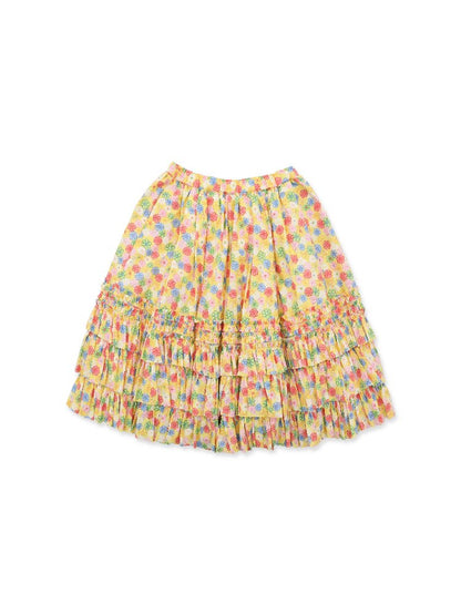 Floral Heavy Work Lace Cake Skirt【s0000016114】