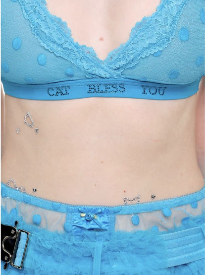 Polka Dot Lace Garter Belt【s0000011612】