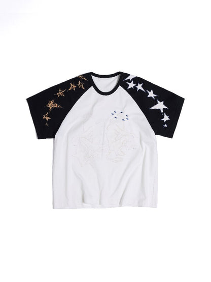 Double-Faced Angel Raglan T-Shirt【s0000016971】