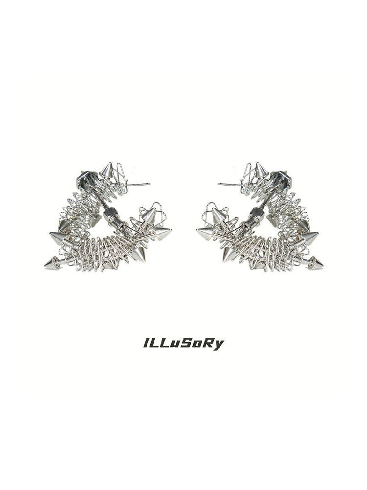 Time Travel Tech Earrings Bracelet【s0000018843】