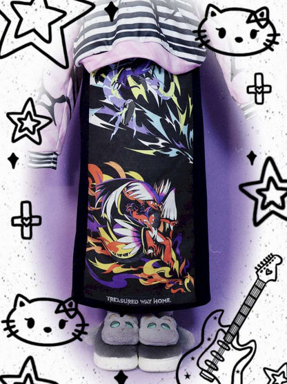 Pokemon Drawstring Sweat High Waist Skirt【s0000014868】