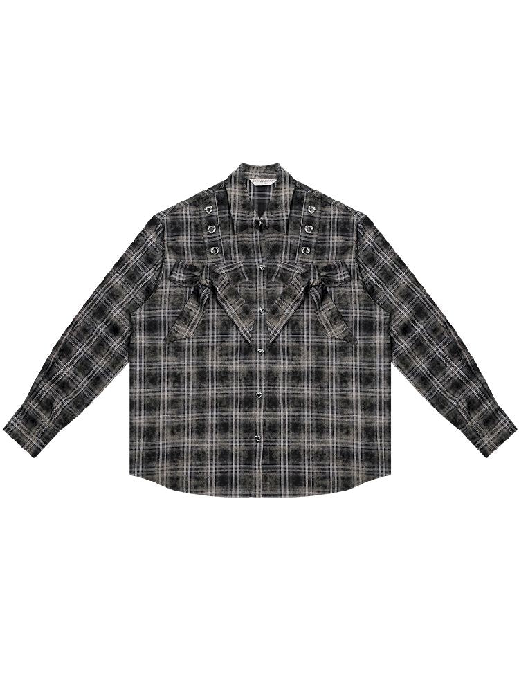 Loose Plaid Jacket【s0000012219】
