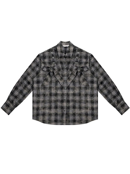 Loose Plaid Jacket【s0000012219】