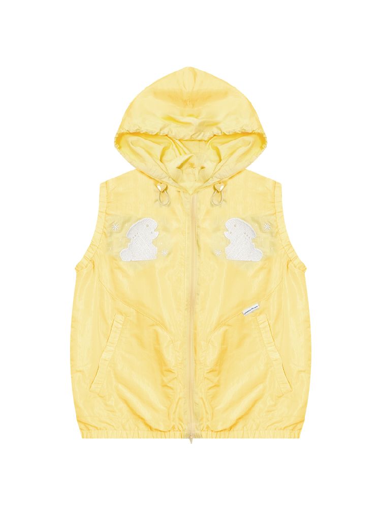 Hooded Cardigan Jacket Vest【s0000012250】