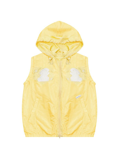 Hooded Cardigan Jacket Vest【s0000012250】