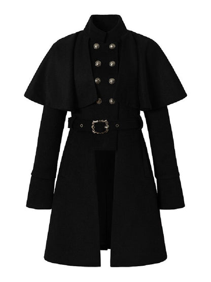 Modern Court Heiress Wool Cape Jacket【s0000019150】