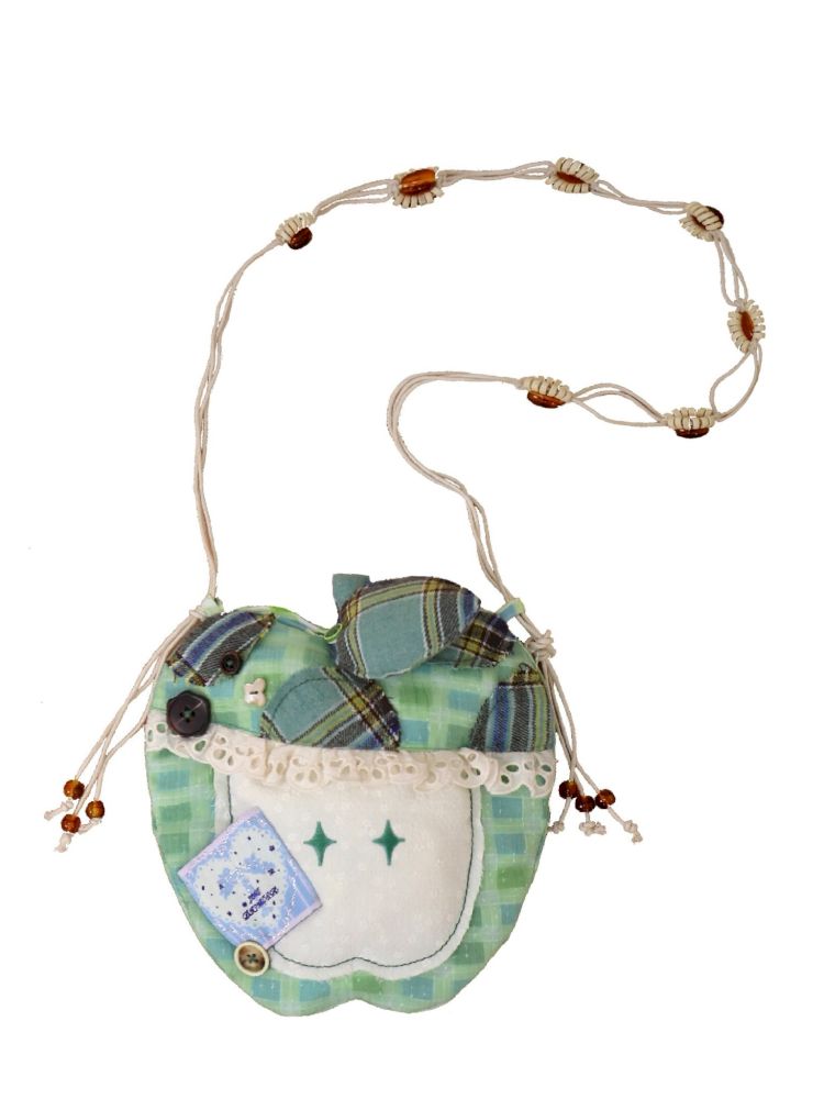Splicing Shoulder Crossbody Apple Bag【s0000012371】