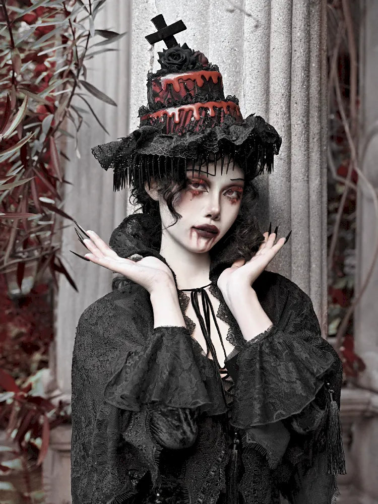 Gothic Cake Hat【s0000011169】